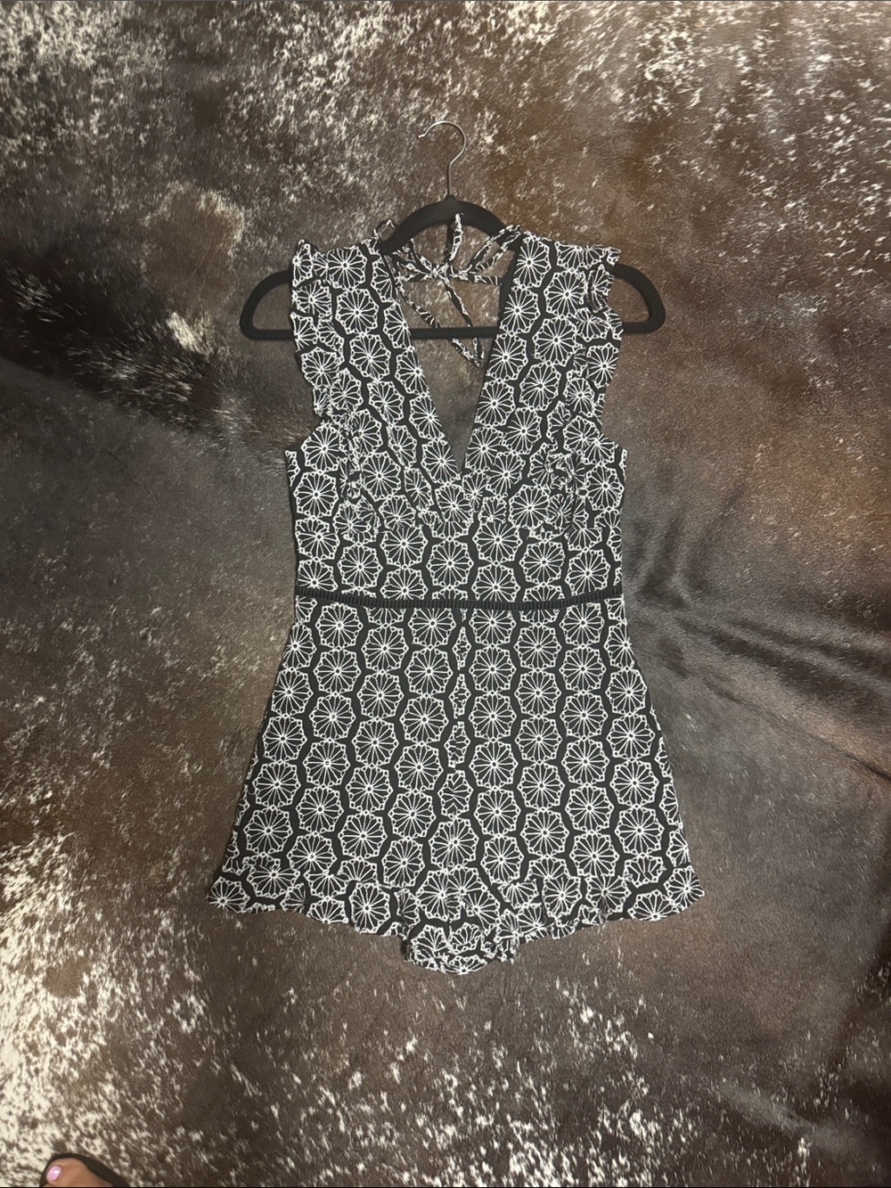 Sugarlips embroidered Romper